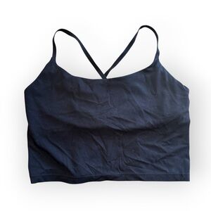 OFFLINE by Aerie black longline strappy bra